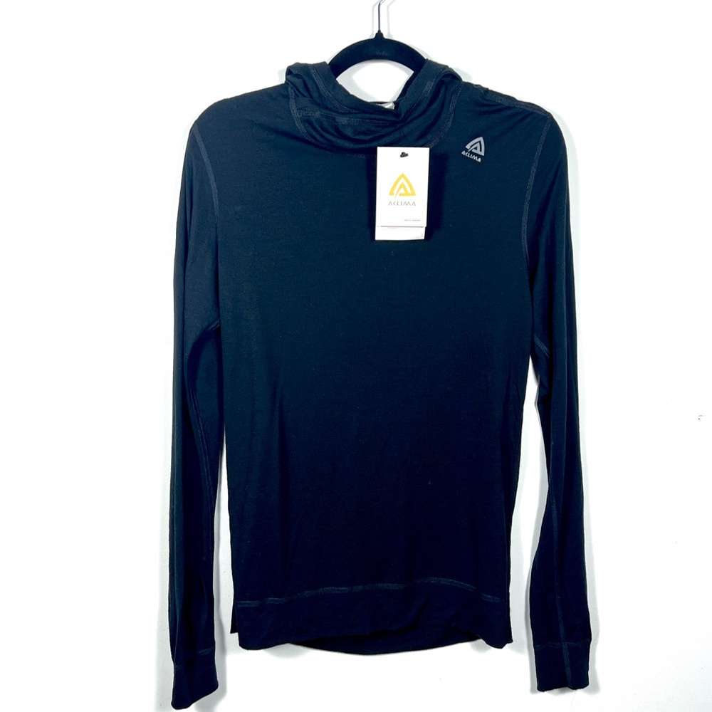 NWT Aclima Double-wool layer with hood and thumbholes SZ XS